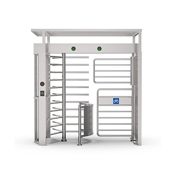 Kaufen QUALICA SUN-409-FS QUALICA. Vollhöhen-Drehkreuz mit zwei Durchgängen aus Edelstahl 304, Durchgangsbreite 67 und 90 cm pro