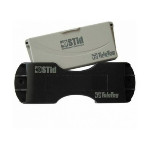 STID TELETAG STID STID. Tag passivo pré-programado UHF Gen2 compatível com o espectro. Cor cinza inclui tag porta.