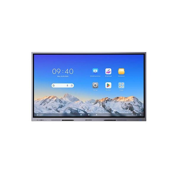 Hikvision Basic DS-D5C86RB-A Hikbasic. Dled 86 "4K Android 13.0 3 x HDMI em 1 x HDMI Fora 3 x USB 128 GB Blu