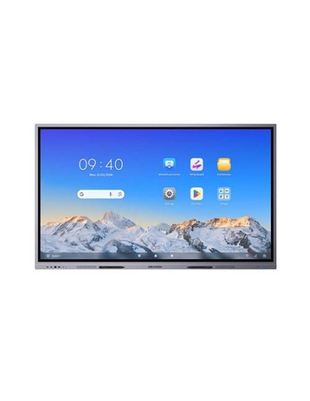 Hikvision Basic DS-D5C86RB-A Hikbasic. Dled 86 "4K Android 13.0 3 x HDMI em 1 x HDMI Fora 3 x USB 128 GB Blu