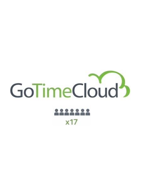 Zkteco Gotime Cloud 17 Zkteco. Licença anual para cronograma de nuvem de 17 usuários