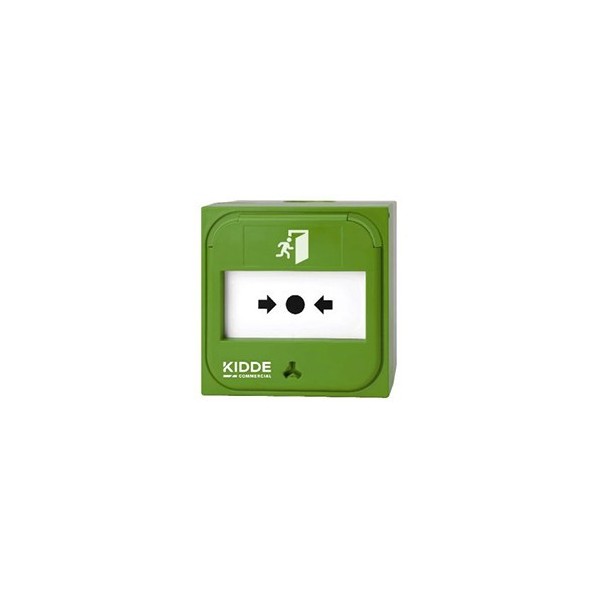 Acquistare ZITON KIT NC-MC-G ZITON. Pulsante manuale di allarme per sistemi convenzionali. Colore verde.