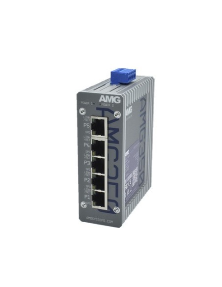 Kaufen AMG AMG350-5G AMG. Nicht verwalteter Industrie-Switch 5x Giga RJ45 DIN-Schiene/Wand 12–56 VDC. F.A. Nicht enthalten.