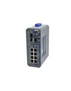 AMG AMG570-8GAT-3S-P240 AMG. Interruptor industrial L2 + Managable 8x Giga RJ45 Poe 30 W 3x Giga SFP DIN / PAREDE FARELL 48VDC. 