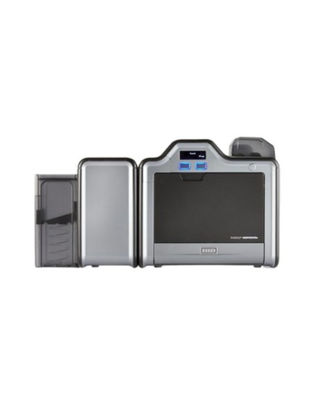Fargo HDP-5000E-6640 Fargo. Impressora de sublimação HDP5000E de frente e verso