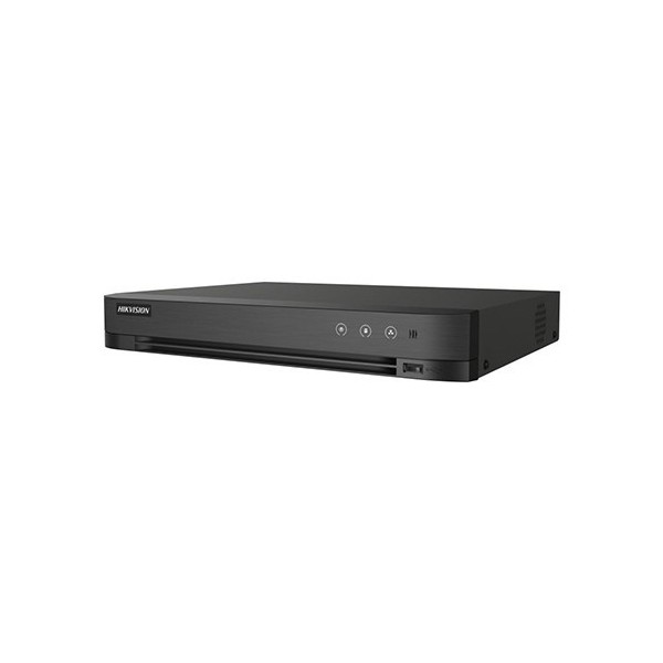 Hikvision Pro IDS-7204HQHI-M1-XT HIKPRO. DVR 4CH 5 em 1: TVI AHD CVI CVBS IP (Max 6x IPC) 1 HDD Max 10TB (n.i.) AC Aclusse (2CH