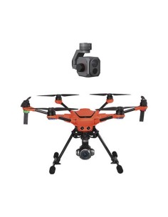Yuneec Yunh520eeu promo 2 yuneec. Dron H520E RTF Telemando Touch ST16E 2 Baterias Laranja / Negra UE (com módulo OFDM).