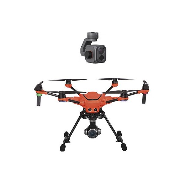 Yuneec Yunh520eeu promo 2 yuneec. Dron H520E RTF Telemando Touch ST16E 2 Baterias Laranja / Negra UE (com módulo OFDM).