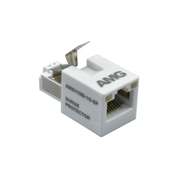 Acquistare AMG AMG110M-1G-SP AMG. Protettore contro le sovratensioni In-Line per una porta RJ45 (10/100/1000). Fino a 0.3KA. Sup