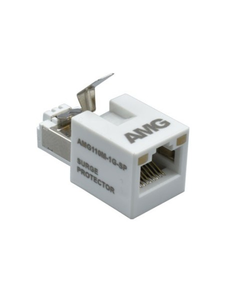 Acheter AMG AMG110M-1G-SP AMG. Protecteur contre les surtensions en ligne pour un port RJ45 (10/100/1000). Jusqu’à 0.3KA. Prend 