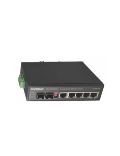 Kaufen COMNET CNGE6FX2TX4POE COMNET. Industrieller Switch mit 4 Ports 10/100/1000 PoE+ 1 Combo-Gigabit-Port TX/SFP 1 SFP-Port