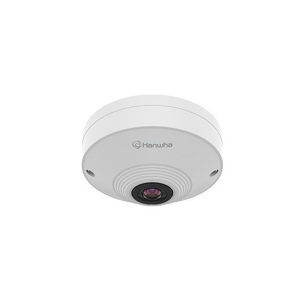 Acheter HANWHA VISION QNF-9010 HANWHA VISION. Caméra hémisphérique fisheye 360º IP 12 Mpx, optique fixe 1.08mm, WDR, IP42, PoE.