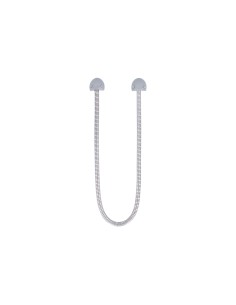 Cdvi flex60 cdvi. Cabos metálicos flexíveis de 60 cm em aço inoxidável. Permite a passagem protegida de cabos entre quadro e fol