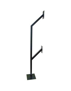 Kaufen CDVI GNP-2CL CDVI. Dualer Stahlpfosten für Pkw und Lkw. Höhen: 1 m und 21 m. Querschnitt: 50x50 mm. Gewicht: 163 kg.
