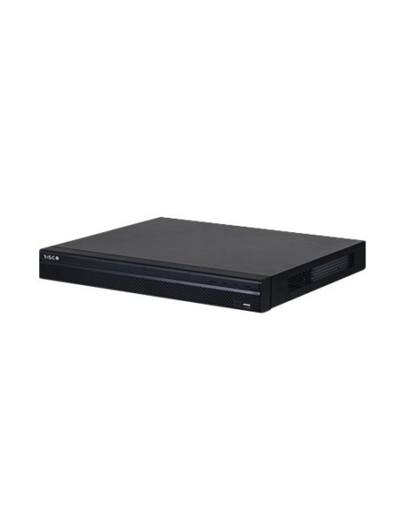 Risco RVVR324K1FB Risco. NVR Vupoint de câmeras 32CH até 16MPX 256Mbps / 256Mbps 2 HDDs 16TB (não incluído) 1xRJ45 10/100/100