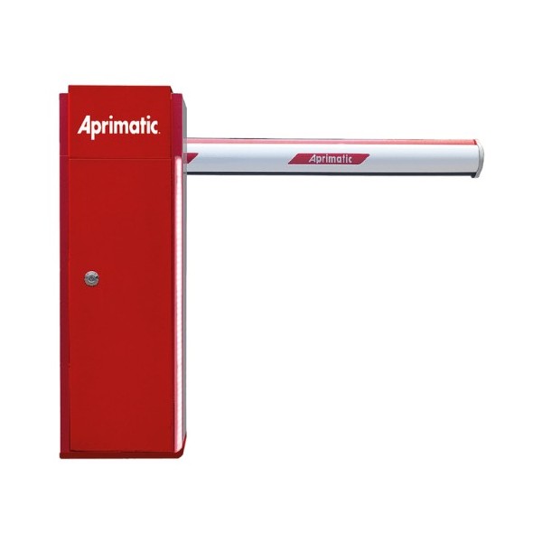 Aprimatic Apri-Kit-Viap30-Rd Apramactic. Barreira de estacionamento via plus com braço redondo D80 3 metros intensivo 20.000 cic