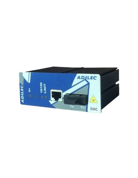 Acquistare ADILEC EMC116M16 ADILEC. Convertitore multimediale da 10/100TX a 100FX 1550/1310 monomodale (SM) stand-alone. Non inc