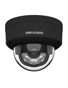 Hikvision Pro DS-2CD2147G2H-LISUBK HIKPRO. Mini-cúpula 4MPX Ótica fixa 2,8mm IR + branco luz 30m colorvu wdr 130db ia 