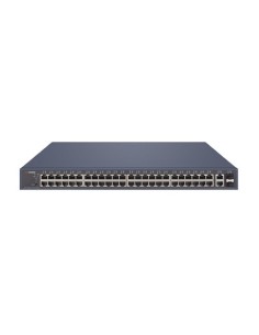 Acquistare HIKVISION BASIC DS-3E1552P-SI HIKBASIC. Switch PoE con 48 porte in rame 10/100/1000 + 2 porte in rame Gigabit + 2 SFP