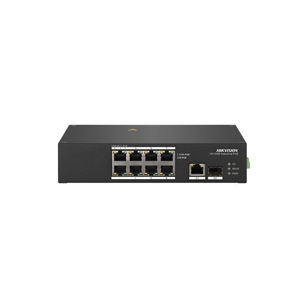 Acheter HIKVISION BASIC DS-3T0310HP_NOPWUNIT HIKBASIC. Switch 8 ports PoE+ (HiPoE) cuivre 10/100 + 2 ports cuivre GB. Hi-PoE 60W