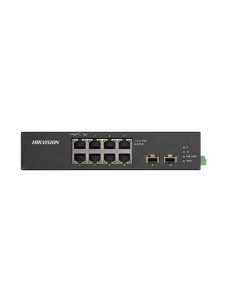 Acquistare HIKVISION BASIC DS-3T0510HP_NOPWUNIT HIKBASIC. Switch industriale 8 porte PoE+ (HiPoE) rame Gb + 2 FO Gb SFP. Hi-PoE 