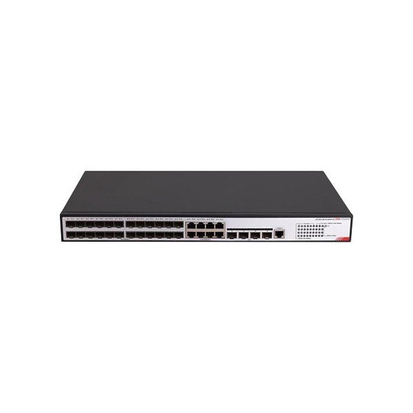 Hikvision Basic DS-3E2736-HI-24F8T4X Hikbasic. Interruptor de 24 portas Gigabit + 4 Cobre 10/100/1000 + 4 fo 10g. Smart L2 + Ges