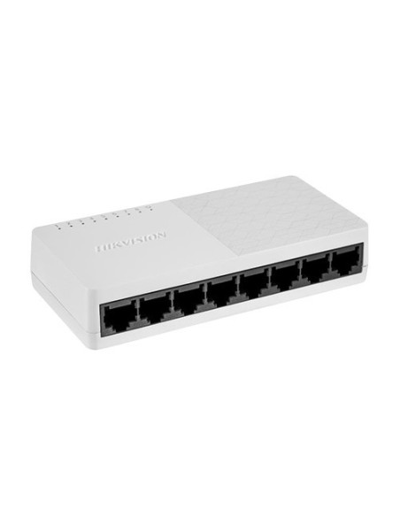 Hikvision Basic DS-3E0508D-ou Hikbasic. 8/8 Portas de cobre Switch 10/100/1000. L2. Sem gerenciamento soho. Habitação metálica s