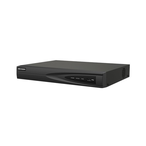 Acheter HIKVISION VALUE DS-7604NI-Q1-4P HIKVALUE. NVR 4 canaux avec switch PoE 4 canaux compatible avec des caméras jusqu’à 8 Mp