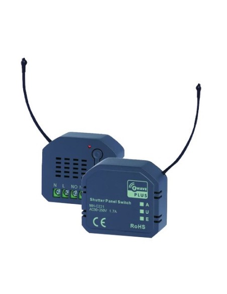 Acheter RISCO RPZWSH868EUA RISCO. Micro-module de commande de volets roulants 500S 868MHz.