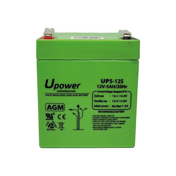 OEM Max 12V5a Casmar. Bateria sem manutenção de 12 v 5 ah.