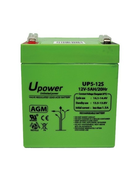 OEM Max 12V5a Casmar. Bateria sem manutenção de 12 v 5 ah.