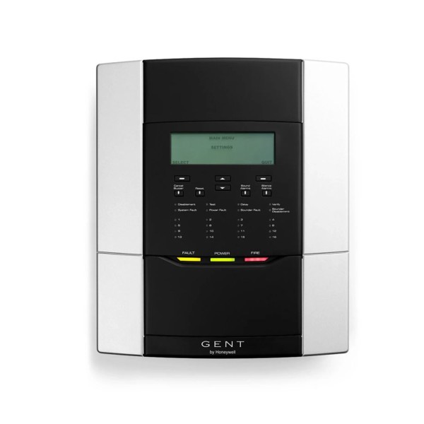 Gent Nano-24 Gent. Centro de detecção de incêndio analógico para 127 elementos