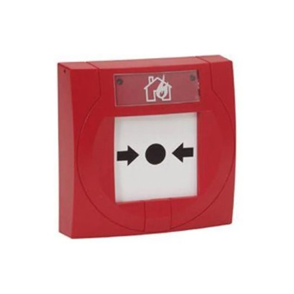 Kaufen GENT S4-34805 GENT. Manueller Alarmdruckknopf mit rückstellbarem Element für analoge Vigilon-Systeme mit Isolator