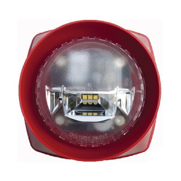 Gent s3-s-vad-lpr-r gent. Sirene interna analógica com indicador de alarme (VAD) alimentado de loop. Gent S3 Series. Cor