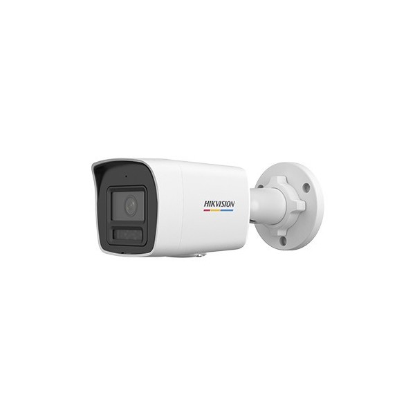 Acheter HIKVISION VALUE DS-2CD1047G3H-LIU2.8 HIKVALUE. Caméra bullet IP 4 Mpx à optique fixe 2.8mm IR + lumière blanche 30 m Col