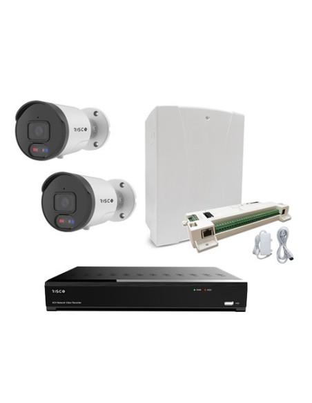 Kaufen RISCO KIT-VUPOINT-IA-1 RISCO. Risco-Kit bestehend aus einem LightSYS+-Panel mit Gehäuse und Netzteil, zwei Bullet-Außenka