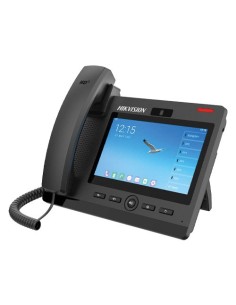 Kaufen HIKVISION BASIC DS-KP9301-HE1 HIKBASIC. Tisch- oder Wandtelefon SIP Standard mit 20 Leitungen, 7''-Display, 1080p-Kamera