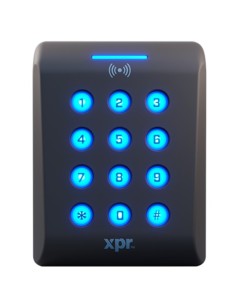 Kaufen XPR XP-K-MF-WO XPR. Multitechnologie-Tastatur RFID MIFARE DESFire IP65 IK 11 mit konfigurierbarem Wiegand-, OSDP- und RS-