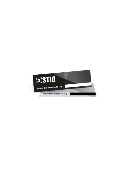 Kaufen STID ETAW90B STID. Programmierbarer passiver UHF-Selbstzerstörungs-Tag als Klebeetikett mit STid-Logo in Schwarz.