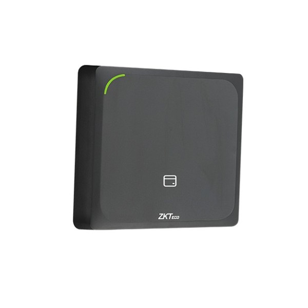 Kaufen ZKTECO KR903 ZKTECO. Quadratischer IP65-Oberflächen-RFID-Leser 125 kHz und 1356 MHz (DESFire EV1/EV2/EV3) Wiegand und RS4