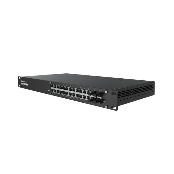 Kaufen TELTONIKA SWM281 TELTONIKA. Verwaltbarer L2+-Core-Switch mit 24 RJ45-Gb-Ports + 4x Gb-SFP. MRP-Protokoll