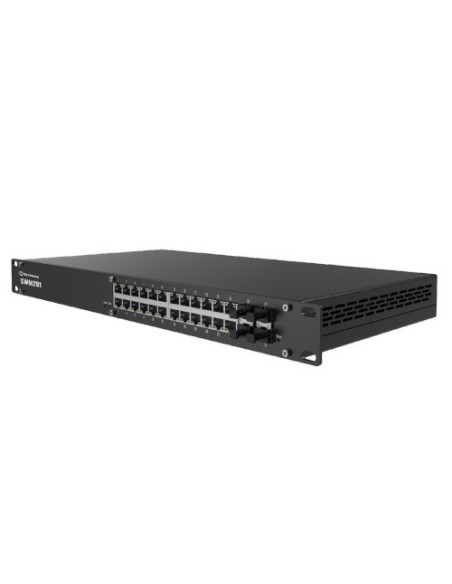 Acheter TELTONIKA SWM281 TELTONIKA. Switch de tête de réseau commercial administrable L2+ avec 24 ports RJ45 Gb + 4x SFP Gb. Pro