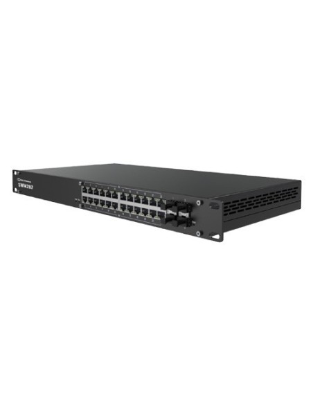 Kaufen Sie TELTONIKA SWM282 TELTONIKA. Verwaltbarer L2+-Switch für den kommerziellen Einsatz (Core) mit 24 RJ45-Gb-Ports mit PoE