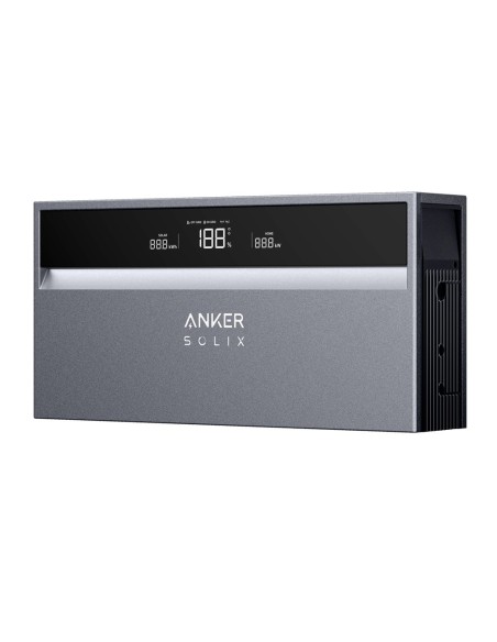 Anker Asox-H6k Inversor de fase única Ancer Solix - funciona com pelo menos 1x Asox-x1-B5 - saída de potência 6000W - modos dife