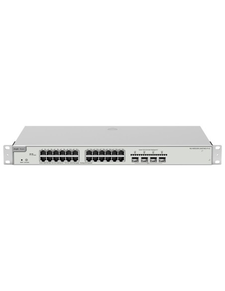 Reyee RG-NBS5200-24GT4XS-P-V2 Reyee Switch Poe Cloud Layer 3 - 24 PoE RJ45 Gigabit + 4 SFP + 10GB - 30 W por porta 802.3AF