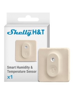 Comprar SHELLY SH-BLU-HT-IVORY Shelly Blu H&amp;T Ivory - Bluetooth - Sensor H&amp;T - Resistente al agua y al polvo - Batería d