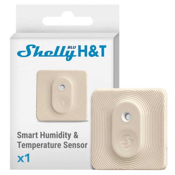 Comprar SHELLY SH-BLU-HT-IVORY Shelly Blu H&amp;T Ivory - Bluetooth - Sensor H&amp;T - Resistente al agua y al polvo - Batería d