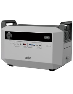 UniView UV-EL-E1000-A2-BATERIA-BATERIA-1000W Bateria portátil - Capacidade 988Wh - Saída de potência 1000W max | Lítio - saídas 