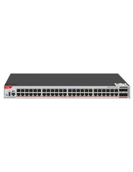 Comprar RUIJIE EBG WIS-S5350-48GT4XS-P-E WIS Switch Cloud Gestionable L3 - 48 puertos PoE RJ45 + 4 puertos SFP+ - 48 Puertos 100
