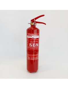 Comprar VALLEUNION VU-3-PP Extintor polvo ABC 3Kg eficacia 13A55BC sin soporte. Certificado, homologado y marcado CE.